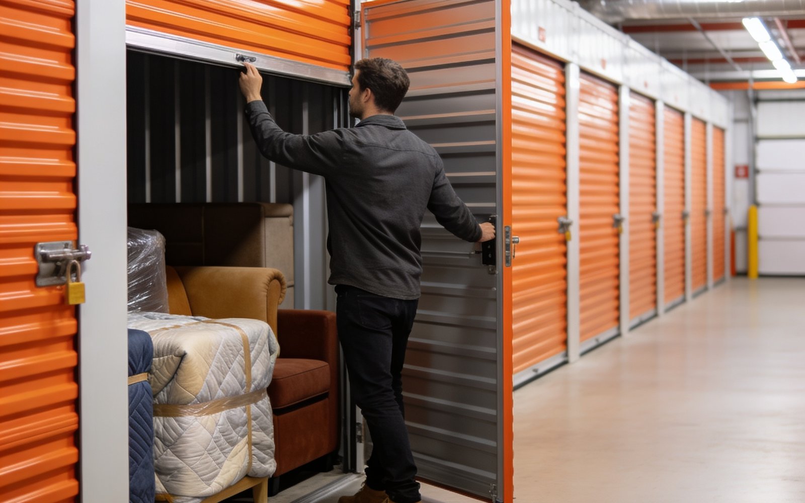 Guardar muebles durante una mudanza: opciones y precios de trastero